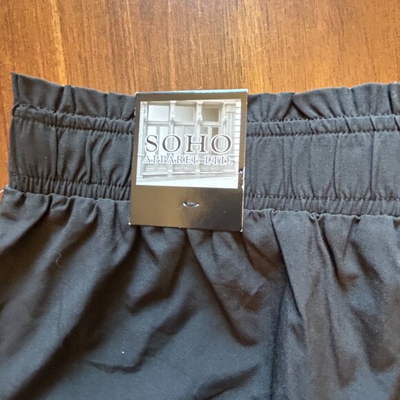NWT Soho Apparel Women's Athletic Shorts Black Size Large - Picture 8 of 12
